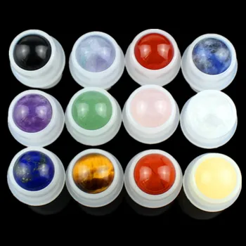 12pcs/lot 10ml Natural Gemstone Essential Oil Roller Ball Bottles Perfumes Oil Liquids Roll On Bottles only Empty Perfume Bottle
12pcs/lot 10ml Natural Gemstone Essential Oil Roller Ball Bottles Perfumes Oil Liquids Roll On Bottles only Empty Perfume Bottle