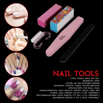 5PCS Nail Tool Set Nail Art Sanding Files Buffer Block Manicure Tools Pedicure UV Gel Set Freeshipping 30p1228
5PCS Nail Tool Set Nail Art Sanding Files Buffer Block Manicure Tools Pedicure UV Gel Set Freeshipping 30p1228