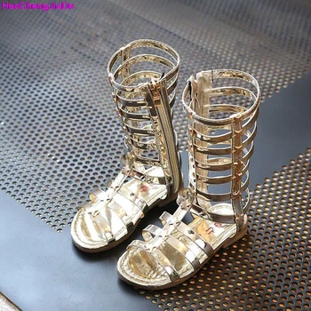HaoChengJiaDe 2018 Female Childredn Sandals Princess Shoes High Shoes Cut-out Gladiator Baby Boots Girl's Fashion Sandals Flat
HaoChengJiaDe 2018 Female Childredn Sandals Princess Shoes High Shoes Cut-out Gladiator Baby Boots Girl's Fashion Sandals Flat
