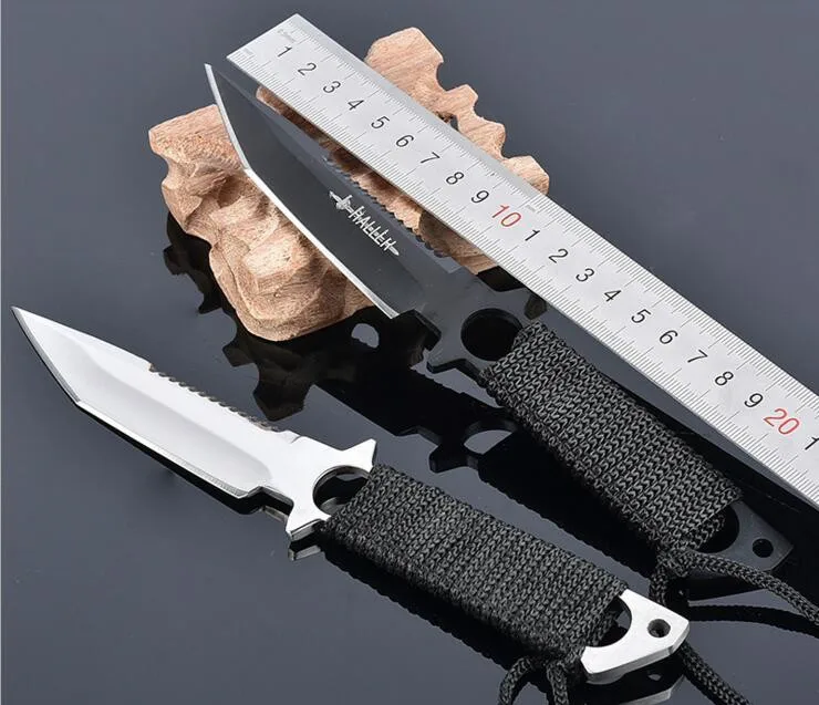 SHNAPIGN knife Leggings/Paratroopers Knife Stainless Steel Diving Straight knife Outdoor Survival Camping Tactical Knife S009
SHNAPIGN knife Leggings/Paratroopers Knife Stainless Steel Diving Straight knife Outdoor Survival Camping Tactical Knife S009