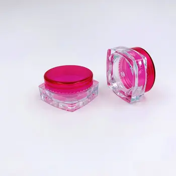 Free shipping 50pcs/lot 5g/5ml Diamond Empty Container Plastic Clear Cosmetic Pot Jars for Eye Shadow, Nails, Powder,Jewelry 
Free shipping 50pcs/lot 5g/5ml Diamond Empty Container Plastic Clear Cosmetic Pot Jars for Eye Shadow, Nails, Powder,Jewelry