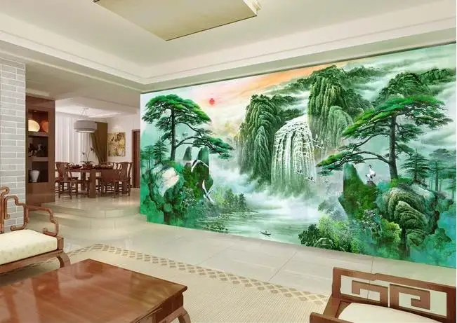 wallpaper for walls 3 d for living room Huge ultra-clear welcoming pine landscape painting
wallpaper for walls 3 d for living room Huge ultra-clear welcoming pine landscape painting