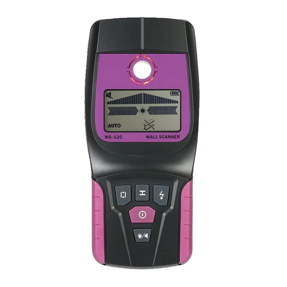 WS-120 Multifunctional Industrial Wall Metal Detector Wooden Cable Detector Scanner LED Beep Hand-held Professional
WS-120 Multifunctional Industrial Wall Metal Detector Wooden Cable Detector Scanner LED Beep Hand-held Professional