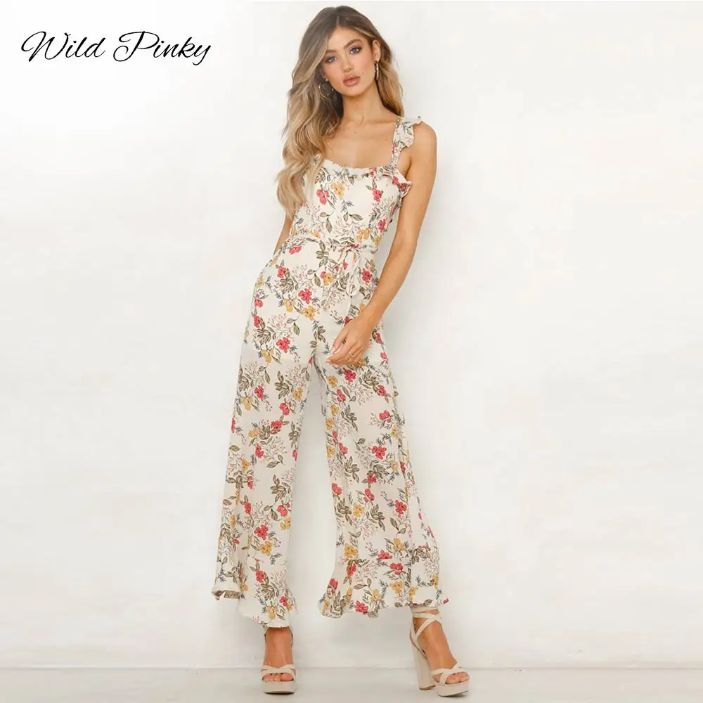 WildPinky Women Floral Print Jumpsuit Spaghetti Strap High Waist Loose Wide Leg Party Casual Vacation Long Pants Jumpsuit Romper
WildPinky Women Floral Print Jumpsuit Spaghetti Strap High Waist Loose Wide Leg Party Casual Vacation Long Pants Jumpsuit Romper
