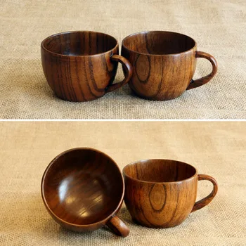 4 Pieces 260ml Eco-friendly Natural Jujube Wooden Bar Cups Mugs With Handgrip Coffee Tea Milk Travel Wine Beer Mugs For Home
4 Pieces 260ml Eco-friendly Natural Jujube Wooden Bar Cups Mugs With Handgrip Coffee Tea Milk Travel Wine Beer Mugs For Home
