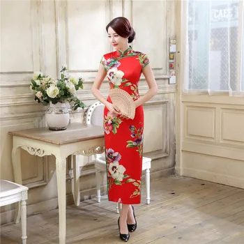 Shanghai Story Oriental Styled Dresses Qipao Women Traditional Dress Chinese Cheongsam Long Chinese Dress MultiColor
Shanghai Story Oriental Styled Dresses Qipao Women Traditional Dress Chinese Cheongsam Long Chinese Dress MultiColor