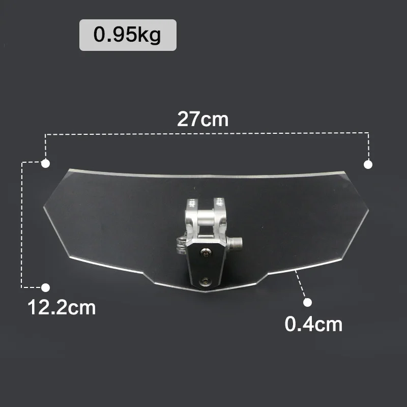 Motorcycle Parts Adjustable Clip On Windshield Extension Spoiler Windscreen Air Deflector for Motorcycle High Quality
Motorcycle Parts Adjustable Clip On Windshield Extension Spoiler Windscreen Air Deflector for Motorcycle High Quality