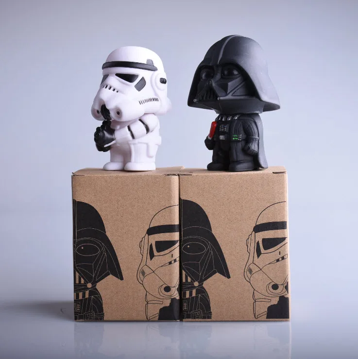 1pcs 11cm Star Wars figure The Force Awakens Darth Vader BB-8 R2D2 PVC Model Action Figure dark warrior Toys New IN BOX
1pcs 11cm Star Wars figure The Force Awakens Darth Vader BB-8 R2D2 PVC Model Action Figure dark warrior Toys New IN BOX