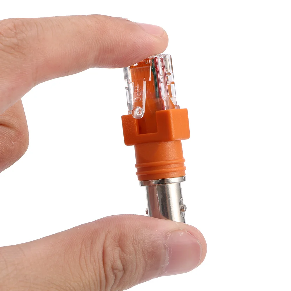 BNC Female to RJ45 Male Coaxial Coax Barrel Coupler Adapter RJ45 to RF Connector Mount Monitor Accessories
BNC Female to RJ45 Male Coaxial Coax Barrel Coupler Adapter RJ45 to RF Connector Mount Monitor Accessories