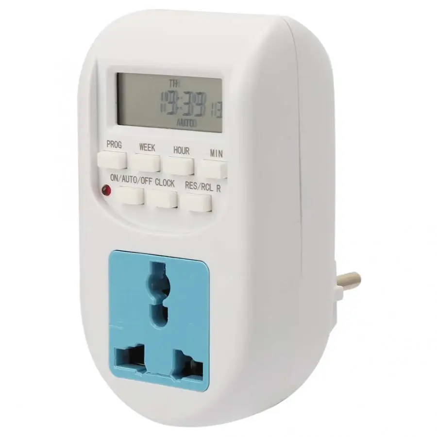 Digital Display EU Plug Programmable Precise Energy Saving Socket power socket Timer enchufe pared
Digital Display EU Plug Programmable Precise Energy Saving Socket power socket Timer enchufe pared