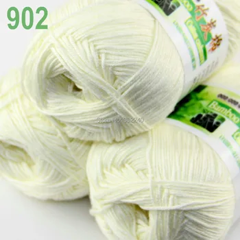 Lot of 3 Skeins Super Soft Natural Bamboo Cotton Knitting Yarn off Whit 902
Lot of 3 Skeins Super Soft Natural Bamboo Cotton Knitting Yarn off Whit 902