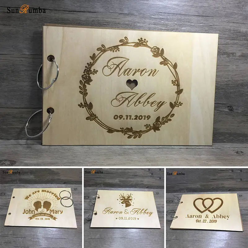 Personalized Custom Wedding Photo Album Wire Binding Wooden Loose-leaf Photo Album Signature Guest Books Wood Wedding Decoration
Personalized Custom Wedding Photo Album Wire Binding Wooden Loose-leaf Photo Album Signature Guest Books Wood Wedding Decoration