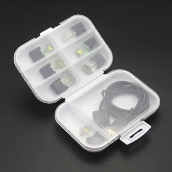 5pcs 8 Slots Portable Storage Box for JUUI Cartridge Pods Carrying Box for RELX MYLE PHIX Pod Storage Case Vape Accessories Case
5pcs 8 Slots Portable Storage Box for JUUI Cartridge Pods Carrying Box for RELX MYLE PHIX Pod Storage Case Vape Accessories Case