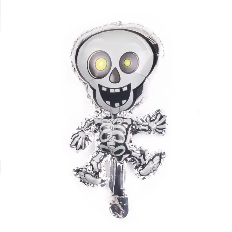 XXPWJ New Mini skull-shaped aluminum balloon balloons Halloween holiday atmosphere decoration balloons High quality B-181
XXPWJ New Mini skull-shaped aluminum balloon balloons Halloween holiday atmosphere decoration balloons High quality B-181