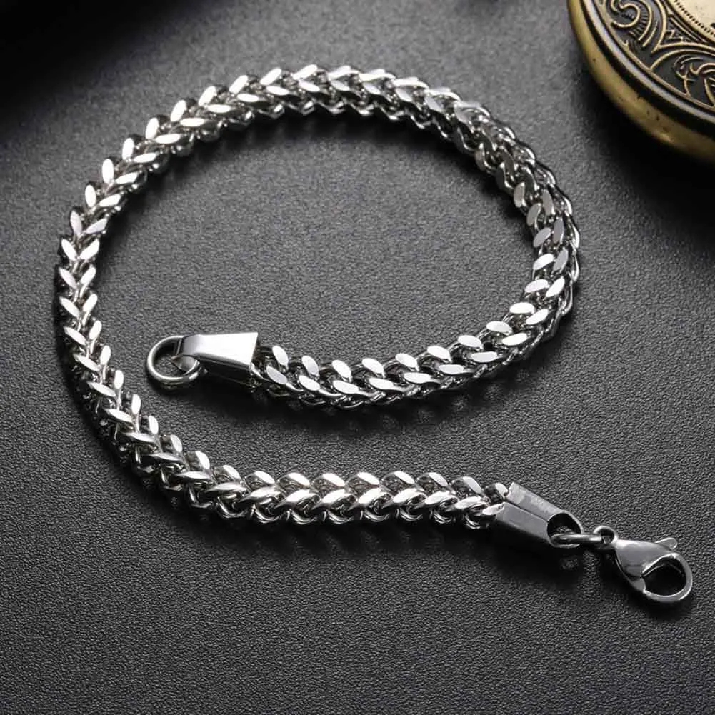 JieyueJewelry mens bracelets & Bangles 20cm length Stainless Steel Wrist Band Hand Chain Jewelry Gift pulseira 3/4/5/6mm
JieyueJewelry mens bracelets & Bangles 20cm length Stainless Steel Wrist Band Hand Chain Jewelry Gift pulseira 3/4/5/6mm