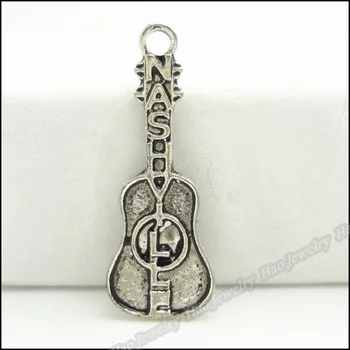 80pcs Vintage Charms Guitar Pendant Tibetan silver Zinc Alloy Fit Bracelet Necklace DIY Metal Jewelry Findings
80pcs Vintage Charms Guitar Pendant Tibetan silver Zinc Alloy Fit Bracelet Necklace DIY Metal Jewelry Findings