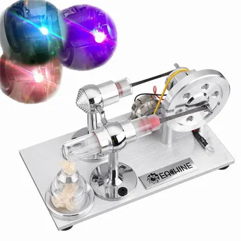 Eachine ET4 Double cylinder STEM Stirling Engine With Light Model School Physics Demo Durable Mini DIY Remote Control Parts
Eachine ET4 Double cylinder STEM Stirling Engine With Light Model School Physics Demo Durable Mini DIY Remote Control Parts