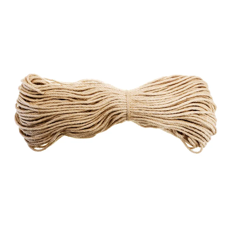 6mmx100m Sisal Ropes Jute Twine Rope Natural Hemp Cord Decor Cat Pet Scratching Home Art Decor
6mmx100m Sisal Ropes Jute Twine Rope Natural Hemp Cord Decor Cat Pet Scratching Home Art Decor
