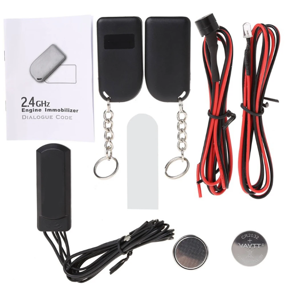 Universal 2.4 GHz Car Alarm Immobilizer Circuit Cut Anti Theft Security English Version Car Immobilizer Bypass RFID Wireless
Universal 2.4 GHz Car Alarm Immobilizer Circuit Cut Anti Theft Security English Version Car Immobilizer Bypass RFID Wireless