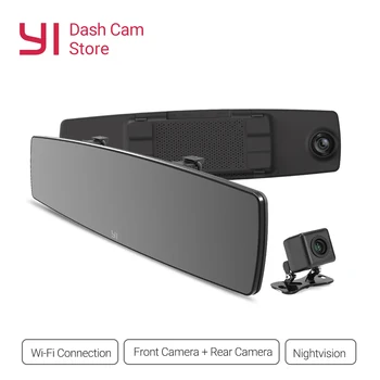 YI Dash Cam Touch Screen Front Rear View HD Auto Video Car DVR Camera Wifi Recorder G Sensor Night Vision Mirror Registrar
YI Dash Cam Touch Screen Front Rear View HD Auto Video Car DVR Camera Wifi Recorder G Sensor Night Vision Mirror Registrar