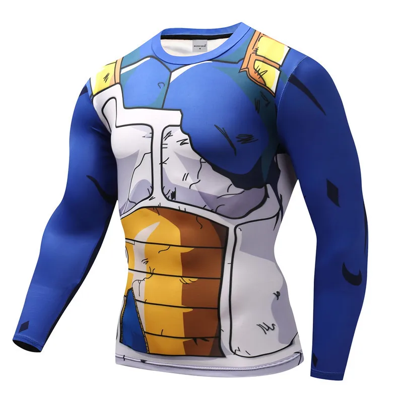 Dragon Ball Compression Fitness Tops mens tights crossfit T-shir Running training T-shirt Compression Men rashguard mma jogging
Dragon Ball Compression Fitness Tops mens tights crossfit T-shir Running training T-shirt Compression Men rashguard mma jogging