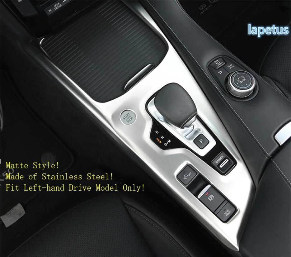 Lapetus Stainless Steel Middle Control Gear Shift Panel Decoration Frame Cover Trim 1 Pcs For Infiniti QX50 2018 2019 2020
Lapetus Stainless Steel Middle Control Gear Shift Panel Decoration Frame Cover Trim 1 Pcs For Infiniti QX50 2018 2019 2020