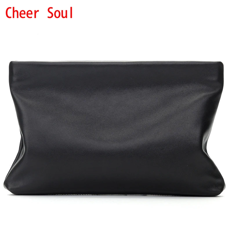 Cheer Soul 100% натуральная кожа мужские клатчи на каждый день брендовая