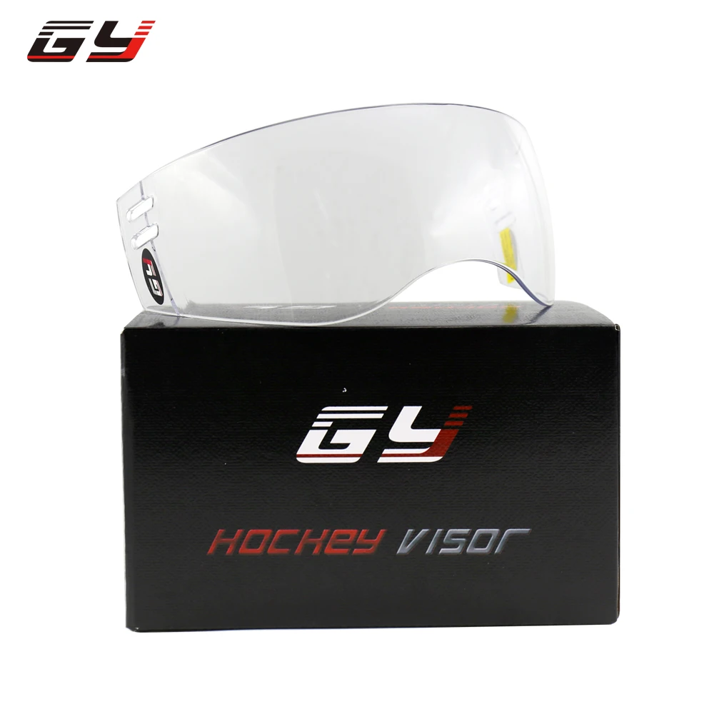 GY Ice Hockey Visor V900 Half Shield Hockey Helmet CE Approval Clear Senior Anti Fog and Scratch Protective Coating New (Clear)
GY Ice Hockey Visor V900 Half Shield Hockey Helmet CE Approval Clear Senior Anti Fog and Scratch Protective Coating New (Clear)
