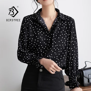 2019 New Arrival Dot Full Sleeve Turn Down Collar Chiffon Blouse Office Lady Elegant Fashion Top Sweet Feminina Blusa T93109F
2019 New Arrival Dot Full Sleeve Turn Down Collar Chiffon Blouse Office Lady Elegant Fashion Top Sweet Feminina Blusa T93109F