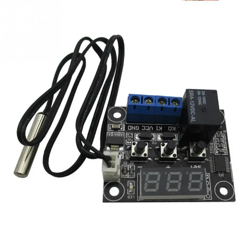 LED Digital Thermostat Temperature Control Thermometer Thermo Controller Switch Module DC 12 V Waterproof NTC Sensor
LED Digital Thermostat Temperature Control Thermometer Thermo Controller Switch Module DC 12 V Waterproof NTC Sensor