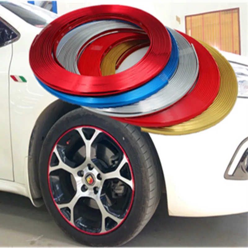 Car-styling modified wheel decorative strip / anti-rubbing anti-scratch anti-stripe / car trim strip Universal 8M
Car-styling modified wheel decorative strip / anti-rubbing anti-scratch anti-stripe / car trim strip Universal 8M