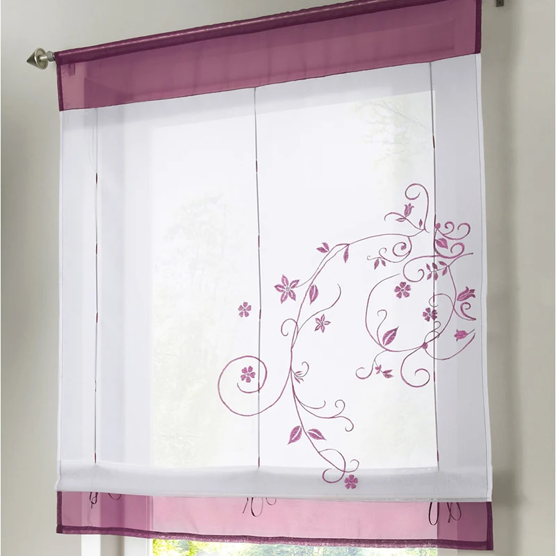 Embroidered Curtain for Living Room Sheer Window Panel Curtain Room Divider Tulle Sheer Curtain Drape Panel Voile Short Curtain
Embroidered Curtain for Living Room Sheer Window Panel Curtain Room Divider Tulle Sheer Curtain Drape Panel Voile Short Curtain