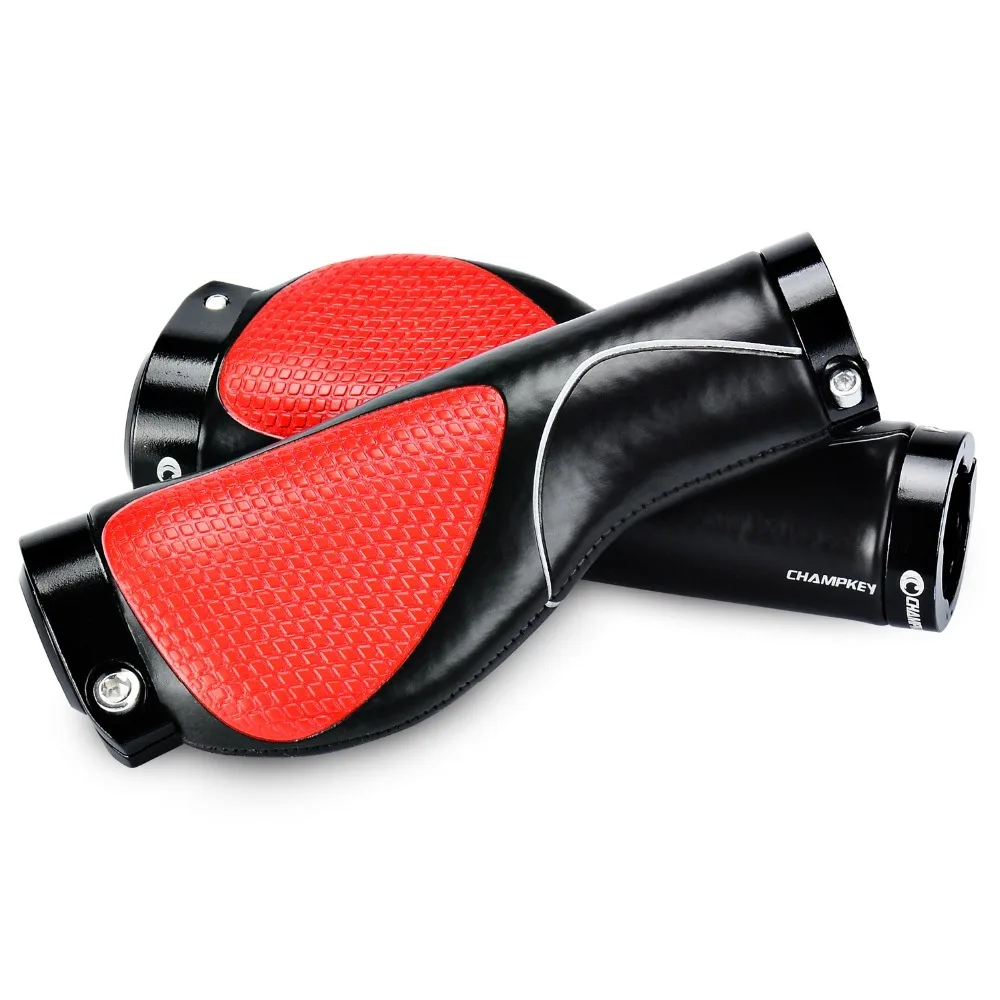 Champkey Ergonomics Comfort Design Bicycle Handlebar Grips 1 Pair Tacky Polyurethane Surface with Soft Material Cycling Grip
Champkey Ergonomics Comfort Design Bicycle Handlebar Grips 1 Pair Tacky Polyurethane Surface with Soft Material Cycling Grip