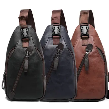 Men Chest Bags Waterproof Leather Single Shoulder Bag Large Capacity Casual Male Crossbody Bags Women Leather Travel Back Pack
Men Chest Bags Waterproof Leather Single Shoulder Bag Large Capacity Casual Male Crossbody Bags Women Leather Travel Back Pack
