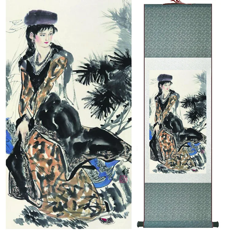 Traditional Chinese art painting Silk scroll painting Chinese wash painting Chinese wash painting 051203
Traditional Chinese art painting Silk scroll painting Chinese wash painting Chinese wash painting 051203