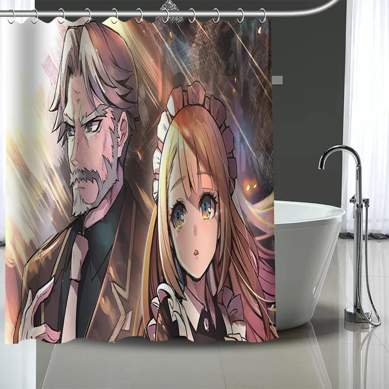 Custom Overlord Shower Curtain Modern Fabric Bath Curtains Home Decor More Size Your image | Дом и сад