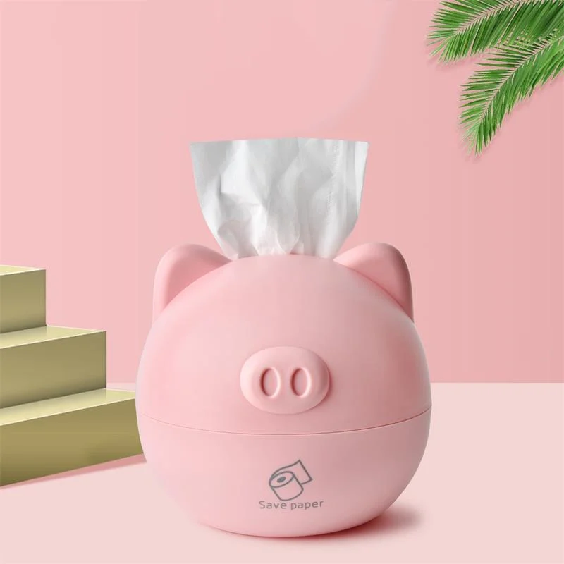 Plastic Tissue Holder Box Cover Cartoon Pig Shape Rolled Toilet Paper Dispenser Container Case Home House Office Car Decoration
Plastic Tissue Holder Box Cover Cartoon Pig Shape Rolled Toilet Paper Dispenser Container Case Home House Office Car Decoration
