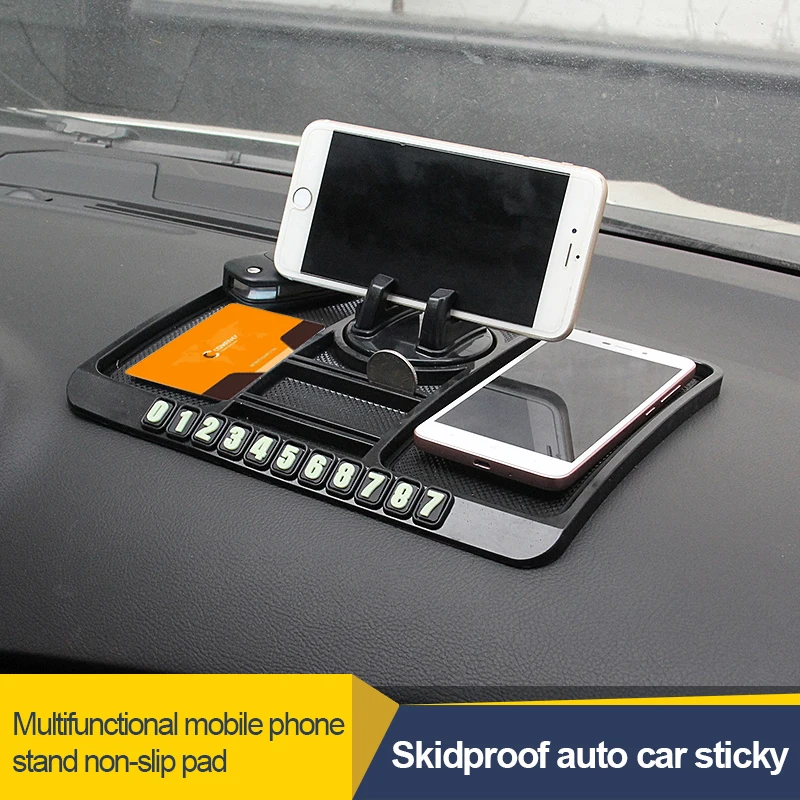 Multifunctional Mobile Phone Stand Non Slip Pad Auto Anti-Slip Dashboard Pad Car Skidproof Auto Car Sticky
Multifunctional Mobile Phone Stand Non Slip Pad Auto Anti-Slip Dashboard Pad Car Skidproof Auto Car Sticky