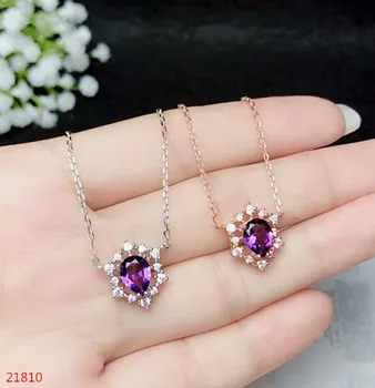 KJJEAXCMY boutique jewels 925 pure silver inlaid natural amethyst fire Necklace + pendant simple support test
KJJEAXCMY boutique jewels 925 pure silver inlaid natural amethyst fire Necklace + pendant simple support test