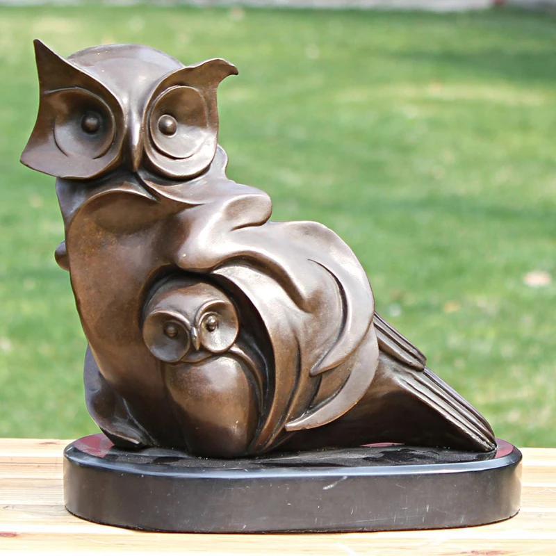The owl and bronze sculpture like bronze handicraft decoration art collection Home Furnishing decorative gift
The owl and bronze sculpture like bronze handicraft decoration art collection Home Furnishing decorative gift