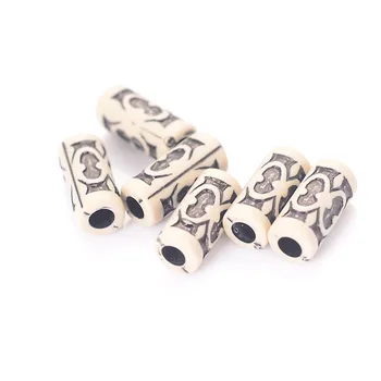 100 Pcs 6x14MM Acrylic Antique Design Stripe Tube Spacer Loose Beads For Women Diy Bracelet Jewelry Making Accessories
100 Pcs 6x14MM Acrylic Antique Design Stripe Tube Spacer Loose Beads For Women Diy Bracelet Jewelry Making Accessories