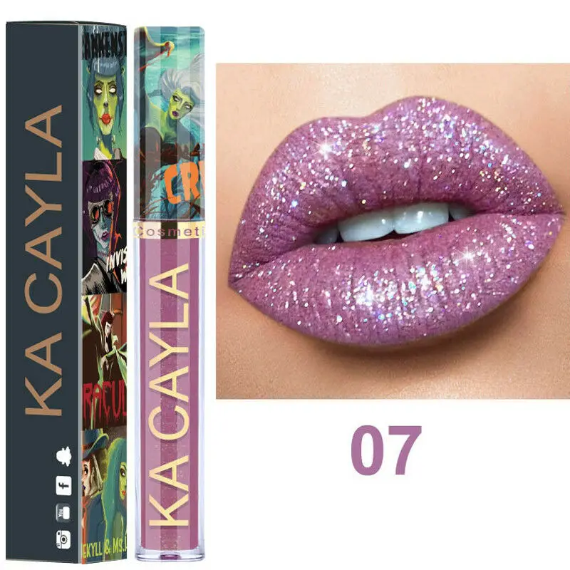1PCS Metallic Waterproof Lip Gloss Liquid Lipstick Glitter Shimmer Matte Long Lasting Maquiagem Profissional Completa TSLM2
1PCS Metallic Waterproof Lip Gloss Liquid Lipstick Glitter Shimmer Matte Long Lasting Maquiagem Profissional Completa TSLM2