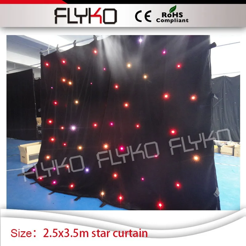 Free Shipping led dj booth nightclub ktv decor led star curtain 2.5*3.5m led backdrop
Free Shipping led dj booth nightclub ktv decor led star curtain 2.5*3.5m led backdrop