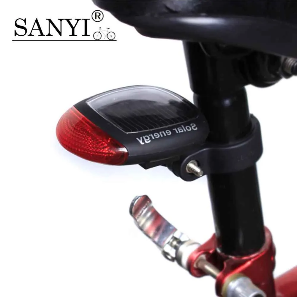 Sanyi Solar Power LED Bike Lights Taillights Night Safety Warning Lights Mountain Bike Riding Equipment Cycling Accessories
Sanyi Solar Power LED Bike Lights Taillights Night Safety Warning Lights Mountain Bike Riding Equipment Cycling Accessories