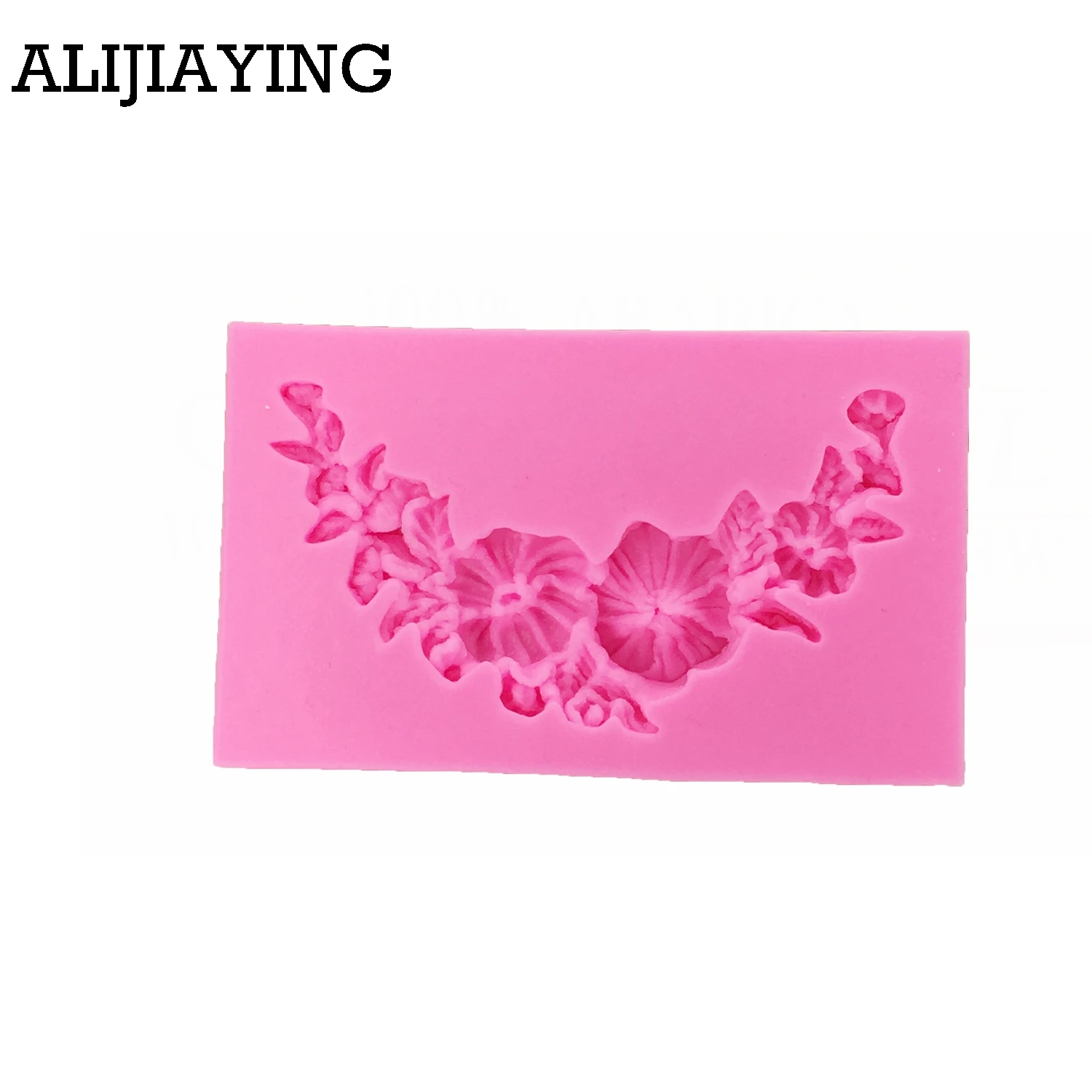 

M0754 3D Flower Cake Silicone Mold Fondant Cake Decorating Chocolate Candy Molds Resin Clay Soap Mould Kitchen Baking Cake Tools