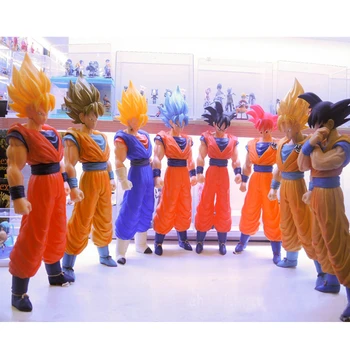 45cm Anime Action Figures Super Big Saiya Son Goku Figure Boo Figure Gold/black/red Hair Goku Figura Model Toys Doll Collection
45cm Anime Action Figures Super Big Saiya Son Goku Figure Boo Figure Gold/black/red Hair Goku Figura Model Toys Doll Collection