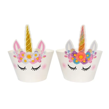24pcs best quality cartoon Unicorn Horse cupcake wrappers candy box kids birthday party supplies wedding supplies
24pcs best quality cartoon Unicorn Horse cupcake wrappers candy box kids birthday party supplies wedding supplies