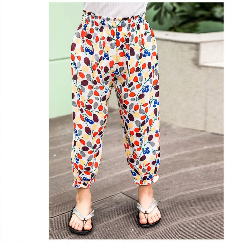 Bohemian Summer 2019 Printed Pants For Teenage Girls Cotton Loose Trousers Clothing Kids Beach Holiday Pant Children Bottoms (15).jpg