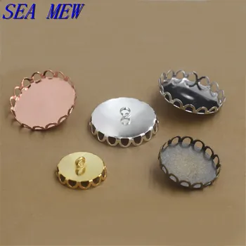 Fit 10/12/14mm Round Cabochon 6 Colors Plated Crimp End Caps Buckle Base Hooks Blank Tray Clasps Setting DIY Jewelry Accessories
Fit 10/12/14mm Round Cabochon 6 Colors Plated Crimp End Caps Buckle Base Hooks Blank Tray Clasps Setting DIY Jewelry Accessories