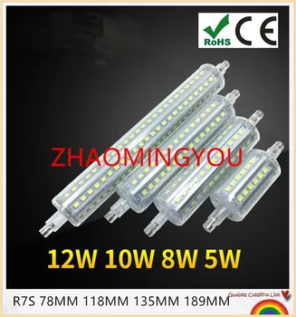NEW LED R7S 2835SMD 5W 8W 10W 12W R7S lamp 360 degree angle R7S bulb perfect replace halogen lamp AC85-265V
NEW LED R7S 2835SMD 5W 8W 10W 12W R7S lamp 360 degree angle R7S bulb perfect replace halogen lamp AC85-265V